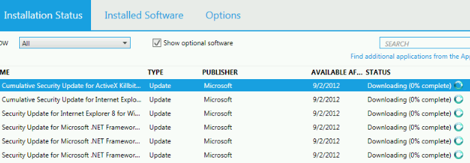 VPN Client stuck downloading 0%