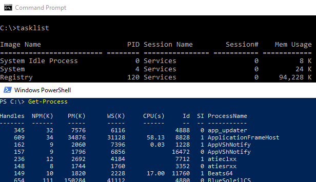 replace command prompt with windows powershell